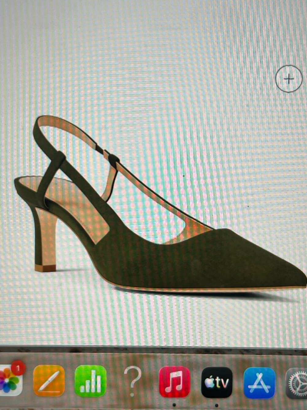 Michael Kors  Green slingback, size 10